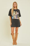 Nashville Graphic Shirt Dress