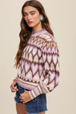 Lavender Full of Hearts Sweater