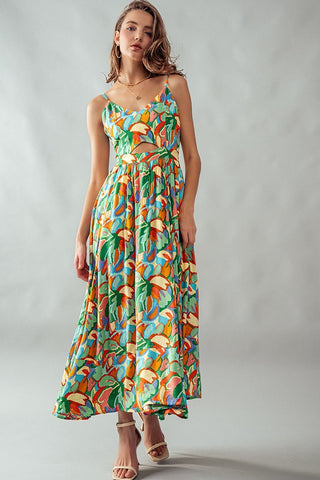 Floral Beach Maxi Dress