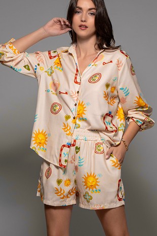 Mystic Symbols Lounge Set