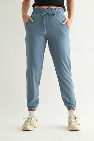 Dark Blue Highwaist Jogger