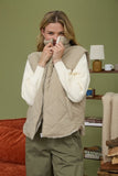 Puffer Fleece Lined Vest