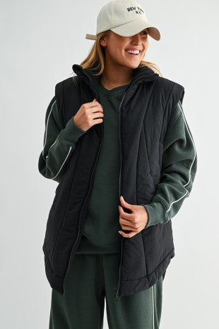 Summit Longline Puffer Vest